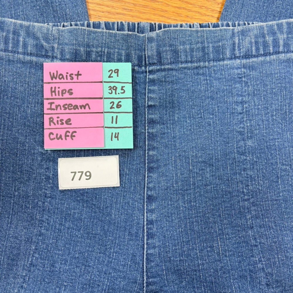 Croft & Barrow Jeans Womens 12P (29x26) Short Straight Leg Comfort Waist Petite - Picture 2 of 9